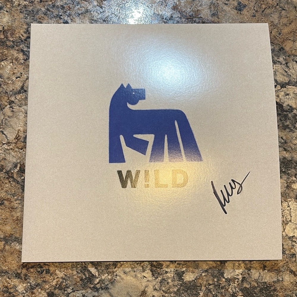 Russ Vinyl Record - Blue and Gold Design